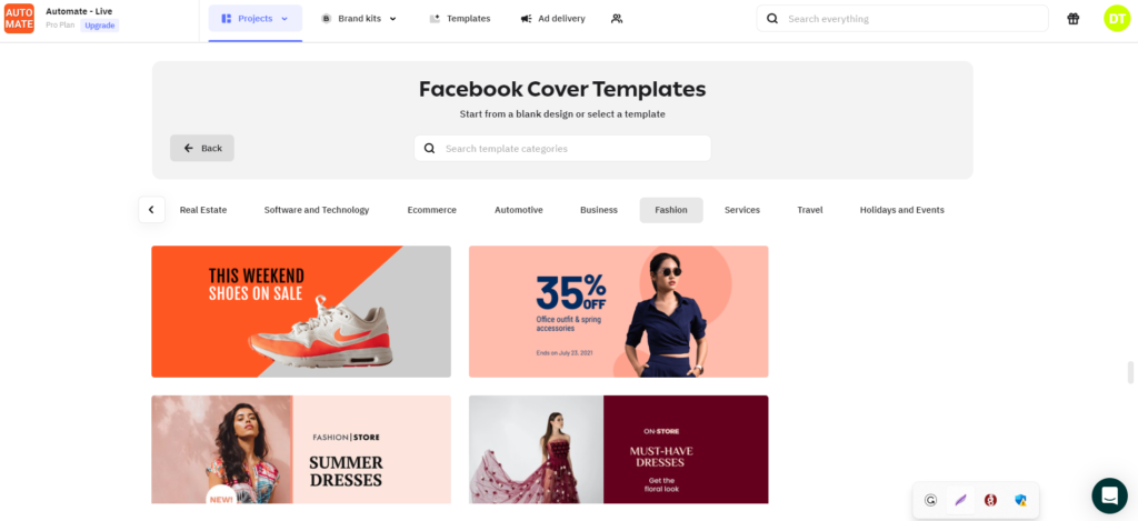 How to make a cover photo in Creatopy